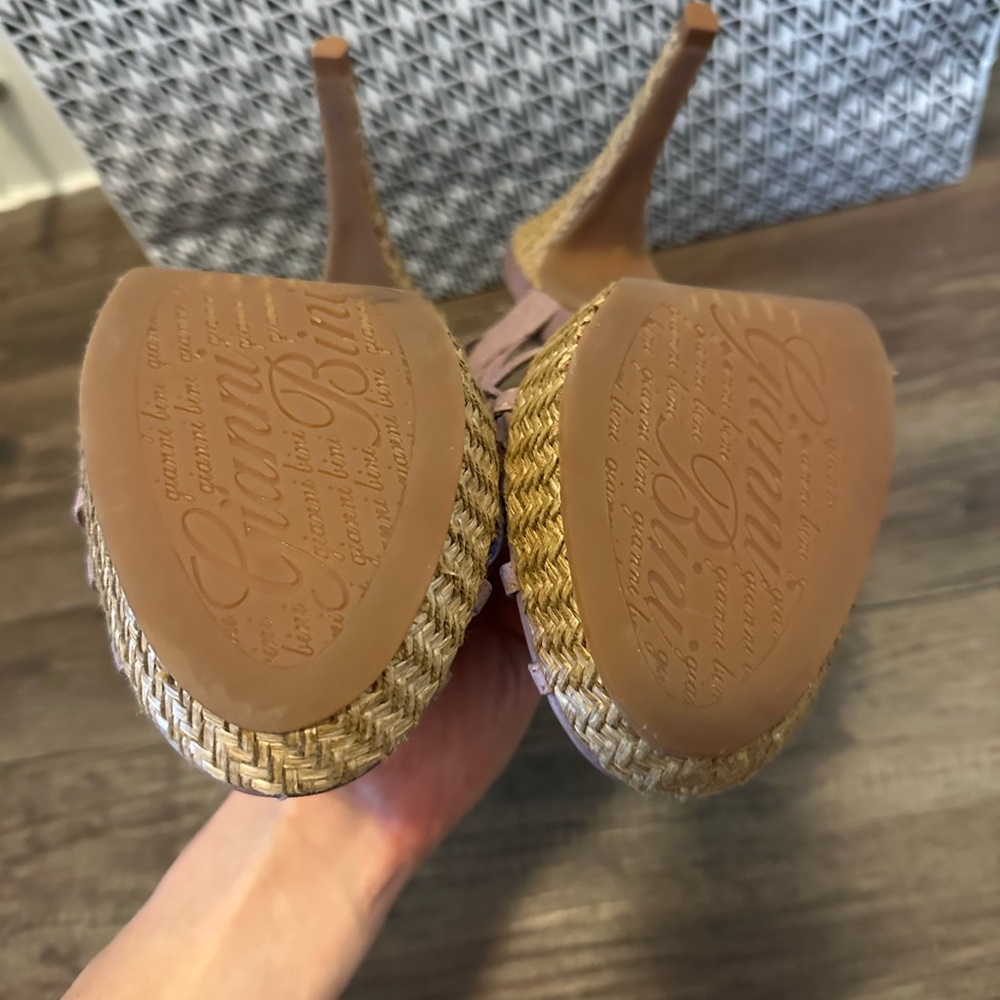 Gianni b. heels, mute lavender size 8, NWT - Picture 5 of 10